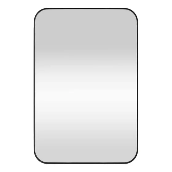 Espejo Rectangular Con Marco Diseño Minimalista De 40x60cm Marco Negro