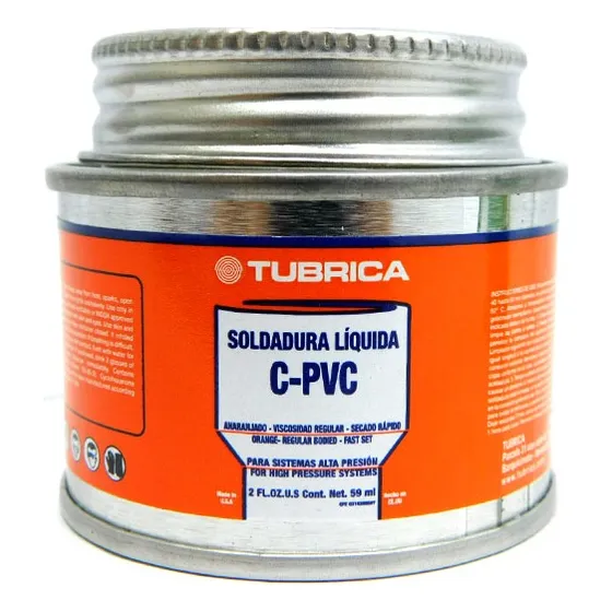 Soldadura Líquida C-pvc 2oz Tubrica
