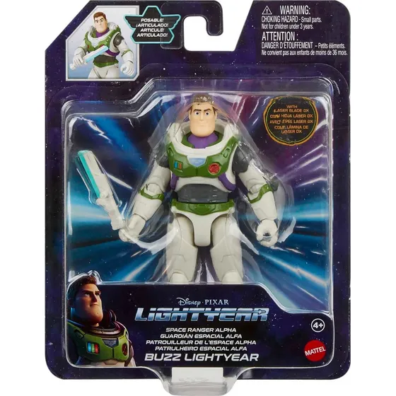 Lightyear Alpha Suit Buzz Figura Disney Pixar De Matt 12 Cm.