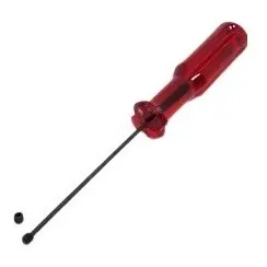 Tornillo Para Aguja Overlock Industrial Destornillador Rojo