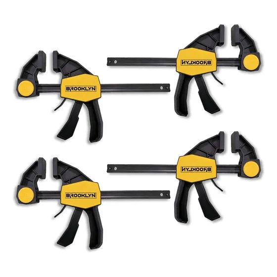 Prensas Sargento Rapida Set X4 De 12 Y 6 Pulgadas Brooklyn