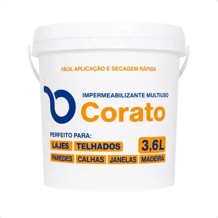 Selante Corato 3,6l Impermeabilizante Para Infiltrações