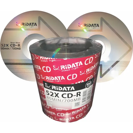 Cd Virgen Torre 100un  52x 700mb 80min