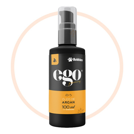 Óleo De Argan Bubbles Ego Pet Petshop Banho E Tosa 100ml Óleo De Argan Bubbles Ego Pet Petshop Banho E Tosa 100ml