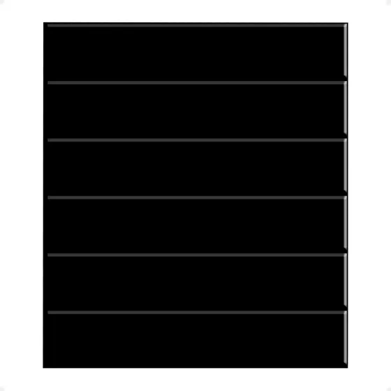 Placa Revestimiento Pared Autoadhesiva Tabla Negra Pack 10 Unidades 70 X 70 - Otec