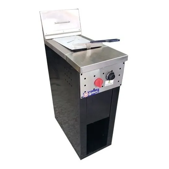 Freidora A Gas 1 Cesta 17acei+3agua Galv Pint Mstar Fp1102g