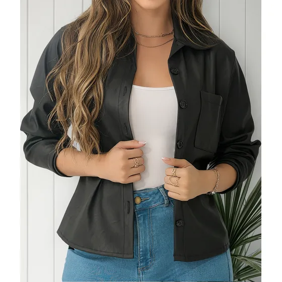 Chaqueta Luna Negro Para Mujer Croydon