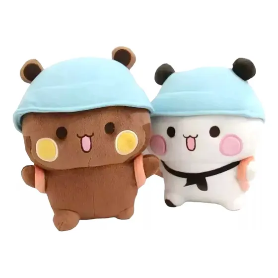Osos De Peluche Bubu Dudu Kawaii 20 Cm - Kit 2 Pcs