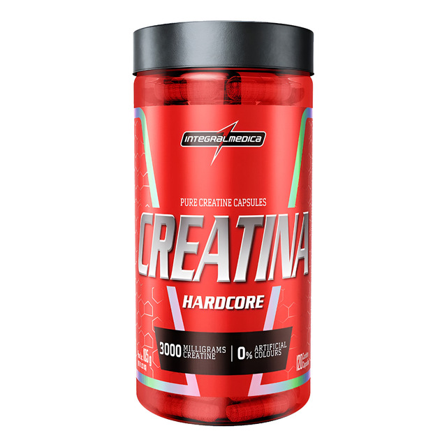 Creatina 100% Pura 120 Cápsulas Integralmédica