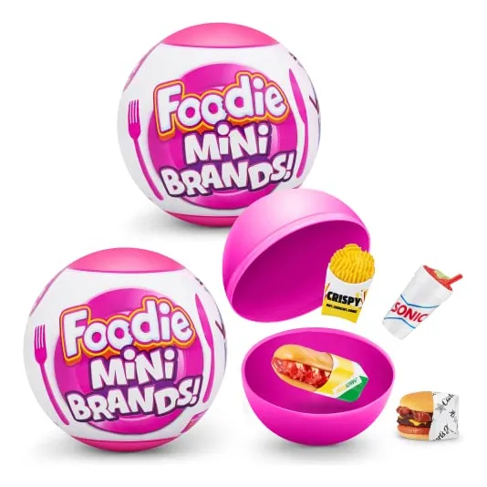 Pack De 2 Minimarcas Zuru De Toy 5 Surprise Foodie