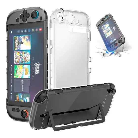 Case Protector Transparente Rígido Para Nintendo Switch 2 Transparente | Cuotas sin interés
