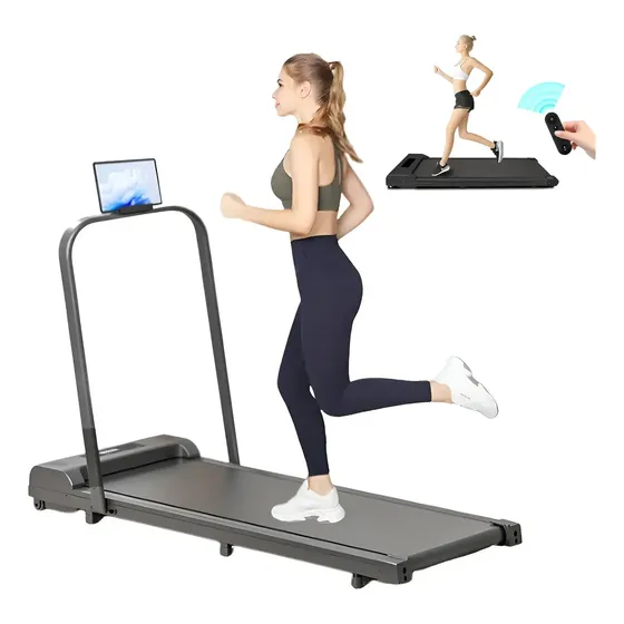 Caminadora Eléctrica 1.5hp Plegable Para Oficina Y Hogar Negro