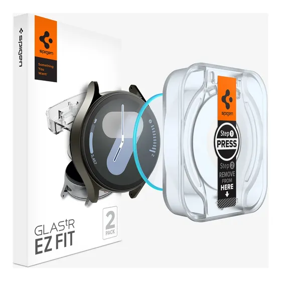 Spigen Glastr Ez Fit Protector -pantalla Galaxy Wacth 7 44mm