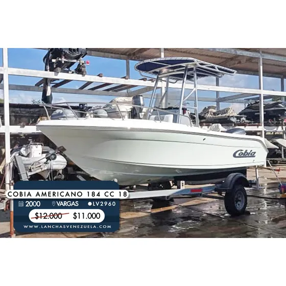 Lancha Cobia Americano 184 Cc 18 Lv2960