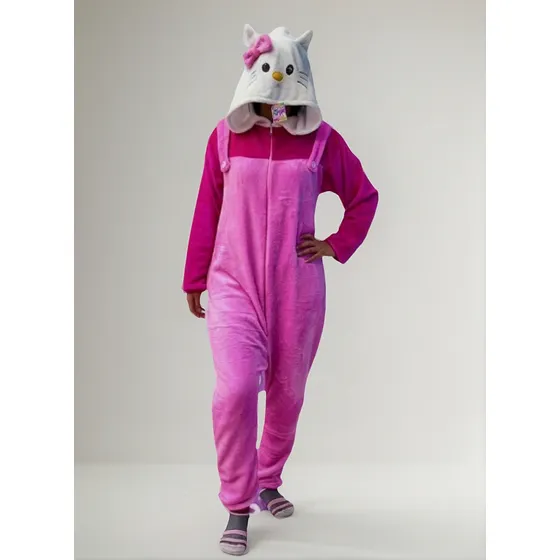 Kigurumi O Pijama Térmica Hello Kitty Bebe