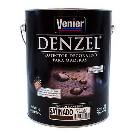 Protector 4l Caoba Para Madera Satinado Denzel Protector 4l Caoba Para Madera Satinado Denzel