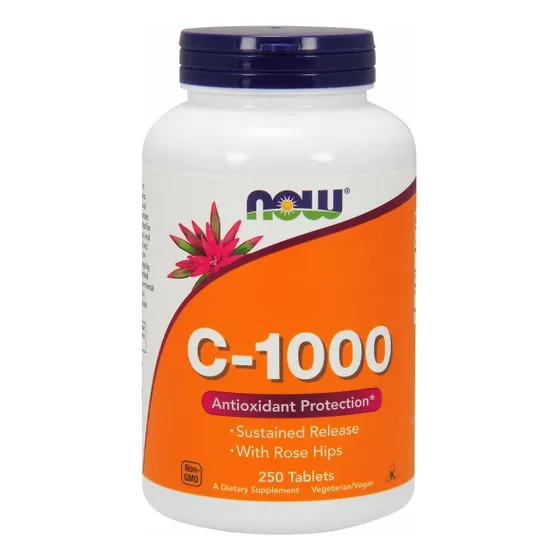 Vitamina C-1000 De Liberación Sostenida De Supplement Now Fo