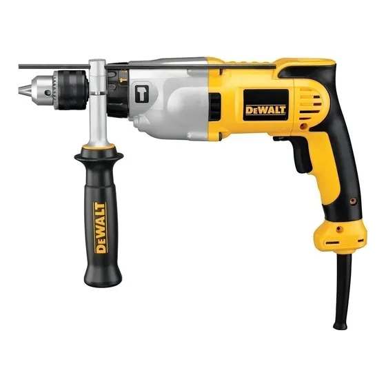 Furadeira de Impacto 13mm Dewalt Modelo DWD520 Furadeira Profissional 2 Velocidades Mecânicas Potência 1100W 220V