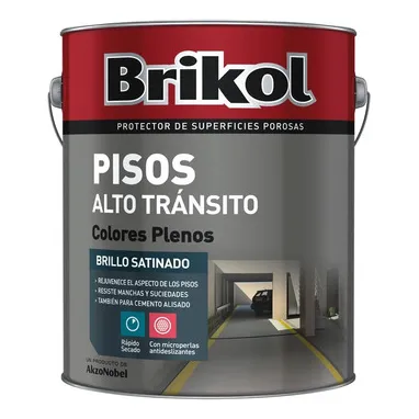 Cetol brikol pisos alto tránsito 4 lt colores sagitario acabado satinado color blanco