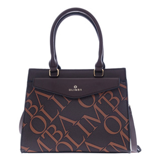 Bolsa Olimba Tote Mujer De Moda Grande Asa Doble Casual 9787 Marrón Lisa Oro Bolsa Olimba Tote Mujer De Moda Grande Asa Doble Casual 9787 Marrón Lisa Oro