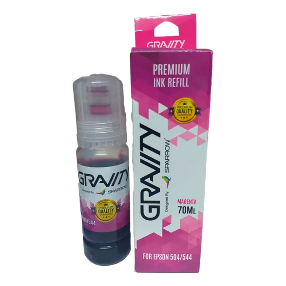 Botella Gravity Para Epson 504 Y 544 Magenta