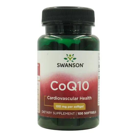 Swanson Coq10 100mg 100 Softgels