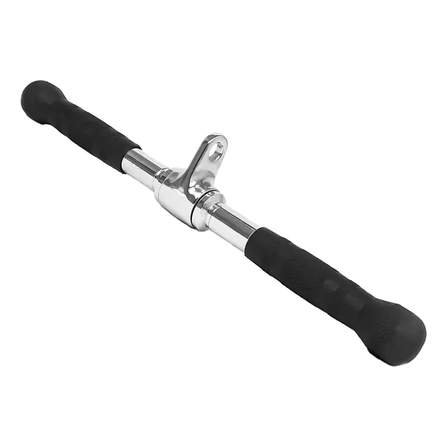 Acople Agarre De Polea Barra Recta 54cm Gym Gimnasio Nuevo