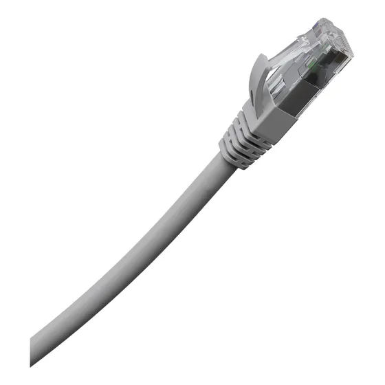 Patch Cord Impact Giga Utp Cat6 4p Cinza 1,5m Intelbras