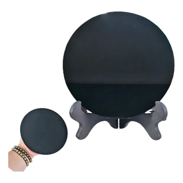 Espejo De Obsidiana De 15cm