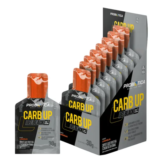 Carb Up Gel Caixa 10 Sachês - Probiótica 