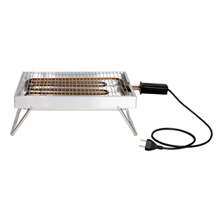 Churrasqueira Elétrica Rizzogrill 01 - 127v/220v Cor Prata 127v Churrasqueira Elétrica Rizzogrill 01 - 127v/220v Cor Prata 127v