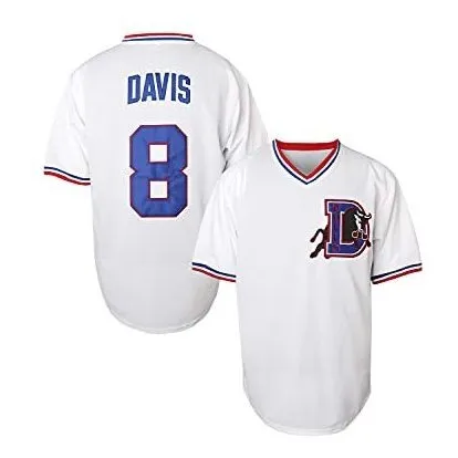 Men Bull Durham Nuke' Laloosh 37 Crash Davis 8 Durham Ftb6m