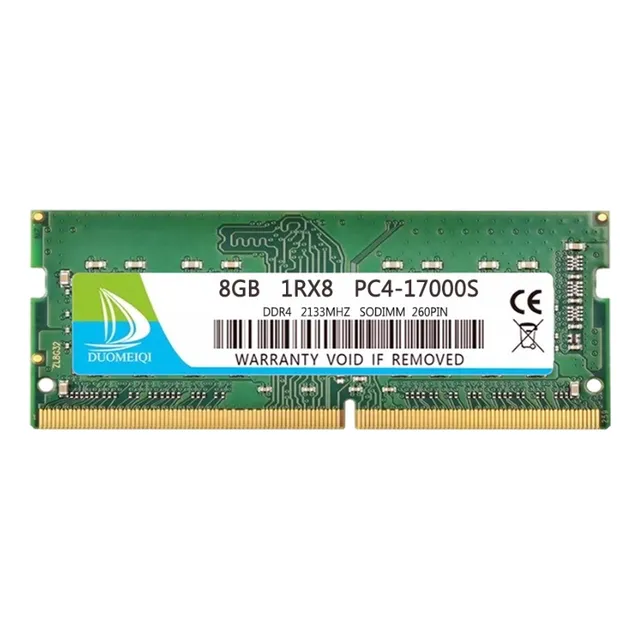 Memoria Ram Gamer 8GB Para Ordenador Portátil Ddr4-2133mhz Sodimm 1rx8 Duomeiqi Pc4-17000 1.2v verde