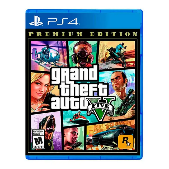 Grand Theft Auto - Gta V Ps4