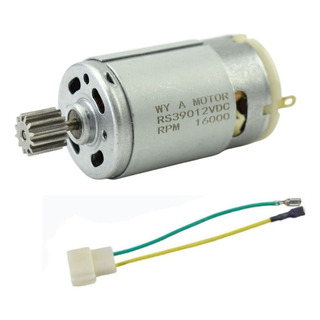 Motor Eléctrico Rs390 Dc 12 V 16000 Rpm Y Motor De 12 Diente Motor Eléctrico Rs390 Dc 12 V 16000 Rpm Y Motor De 12 Diente