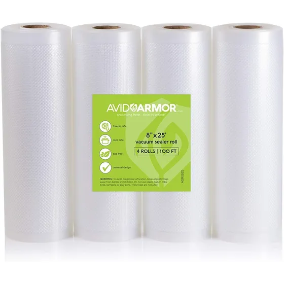 Bolsas Para Máquina Sellado Al Vacío 20cmx7.5mts Foodsaver 