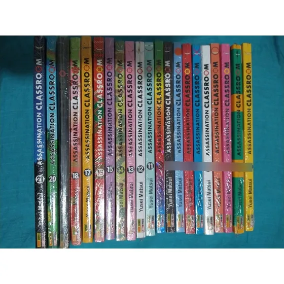 Assassination Classroom, Coleção Completa E Lacrada Do Mangá