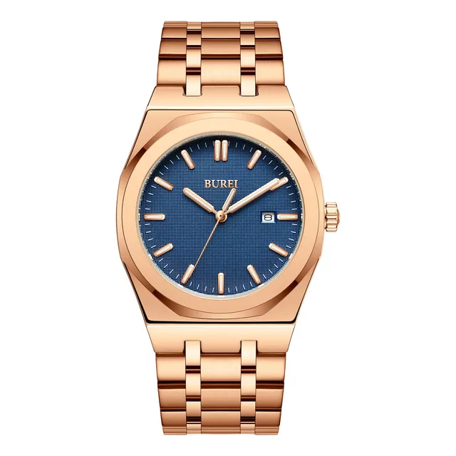 Reloj De Acero Inoxidable Reloj Analógico Cuarzo 5dvps