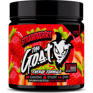 Bebida Gamer The Goat - Foco, Energia, Concentração, Memória Sabor Strawberry Bebida Gamer The Goat - Foco, Energia, Concentração, Memória Sabor Strawberry