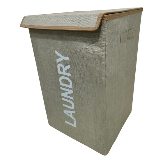 Cesta De Ropa De Tela Cuadrada