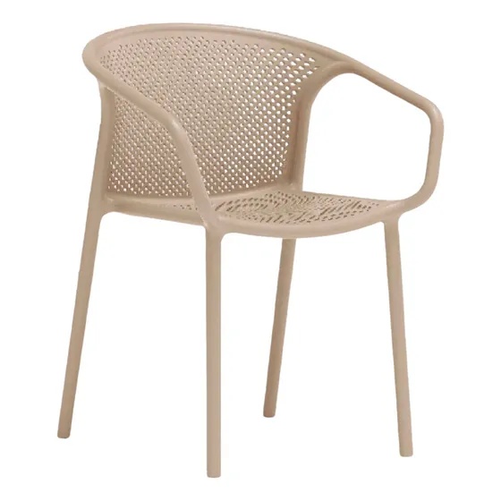Silla De Jardin Exterior Diseño Taupe