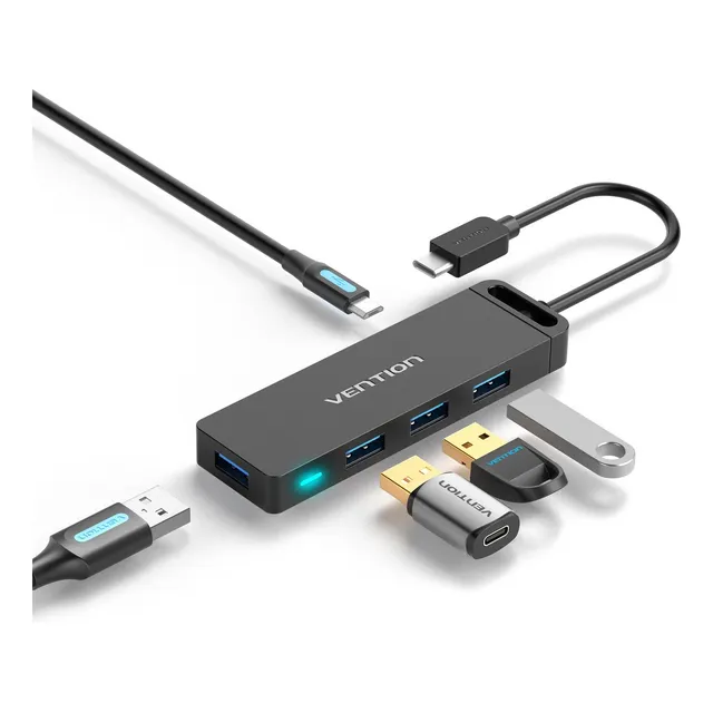 Adaptador Usb Multi Usb Conector Usb Hub Adaptador 4 En 1 