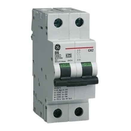 Interruptor Iec G60 2p 50a - General Electric G62c50