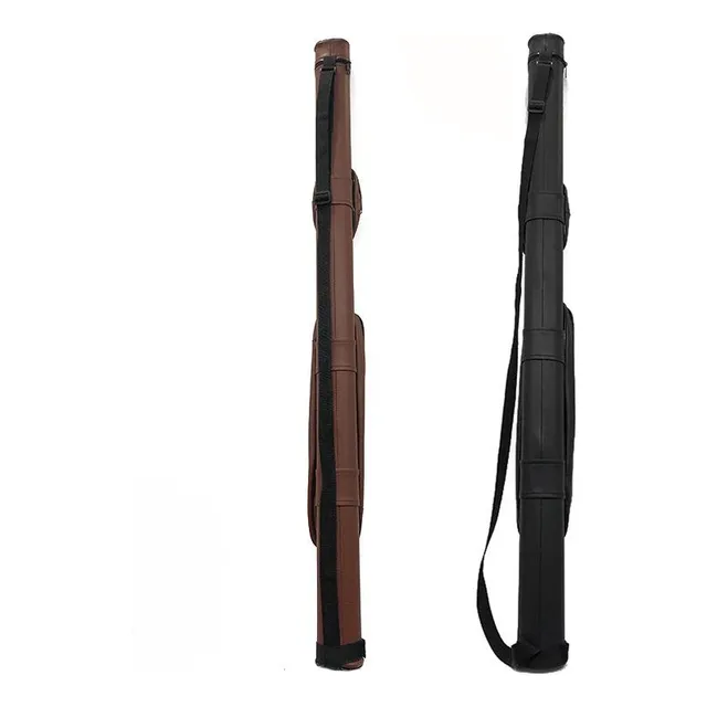 Estuche Para Taco De Billar Rigido En Cuero 115cm