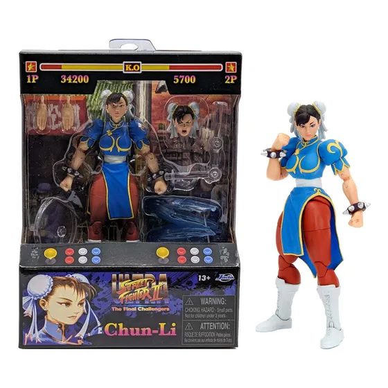 Jada:ultra Street Fighter Ii: Chun-li - 6 Pulgadas