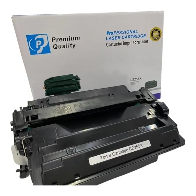 Kit 10 Toner Compatible Ce255x Premium Alta Calidad 12500