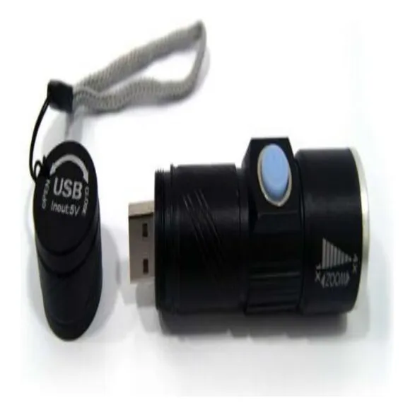 Luz Delantera Para Bicicleta Usb Recargable