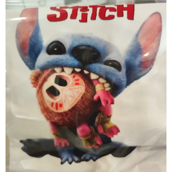 Franela Personalizada Sublimación Stitch Kuromi Graduación