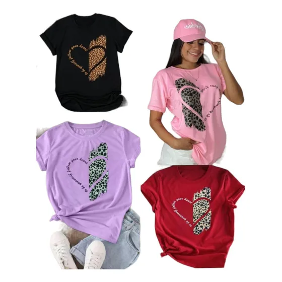 Franela Tipo Oversize De Colores Para Dama