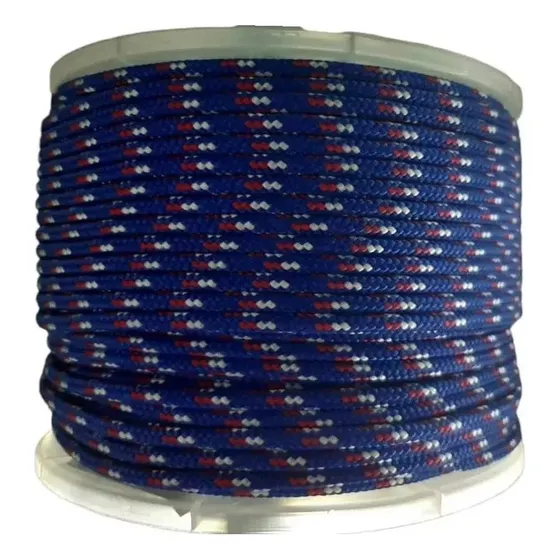 Cuerda Trenzada Cordel Amarra 8 Mm X 100 Mts Soga Multiuso